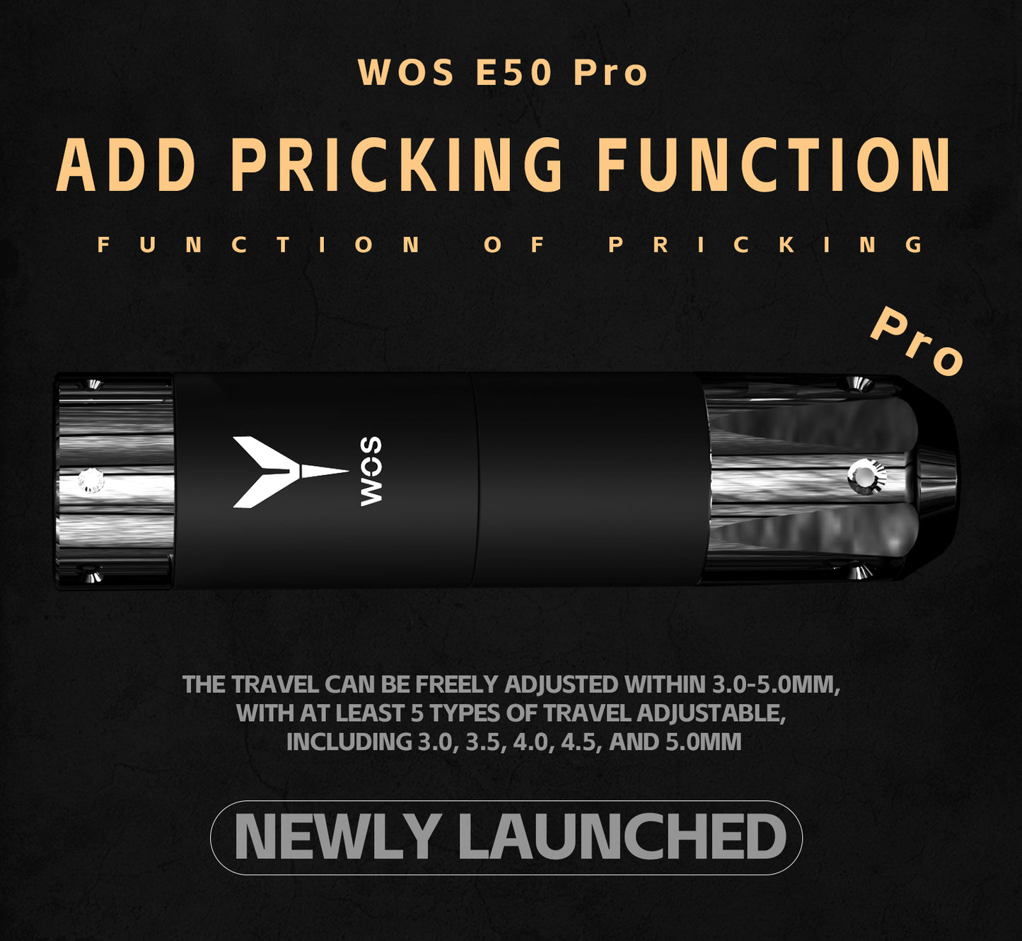 WOS E50 Pro  WIRELESS TATTOO PEN