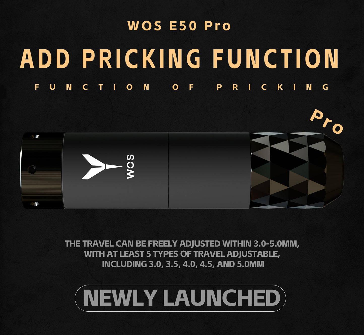 WOS E50 Pro  WIRELESS TATTOO PEN